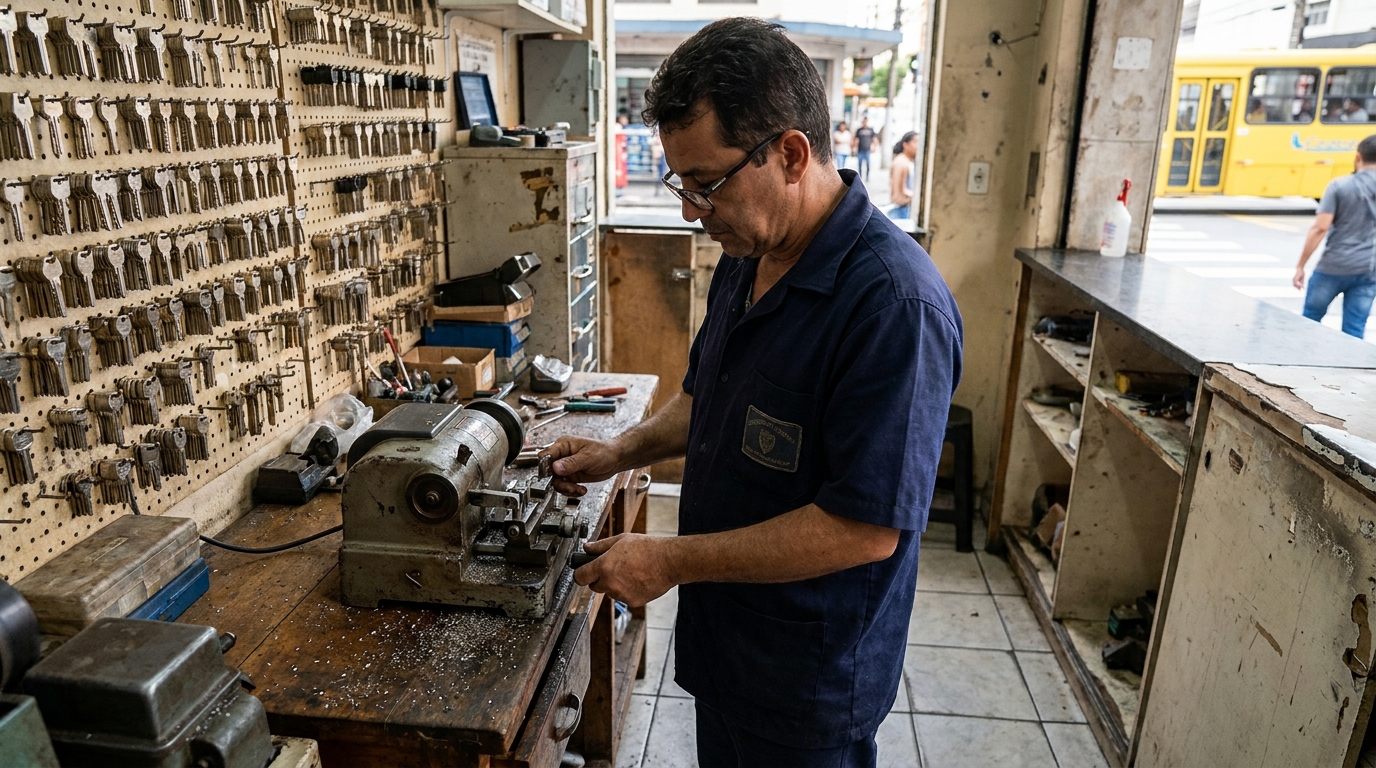 Cópia de Chave de Cadeado no Consil, Cuiabá‑MT