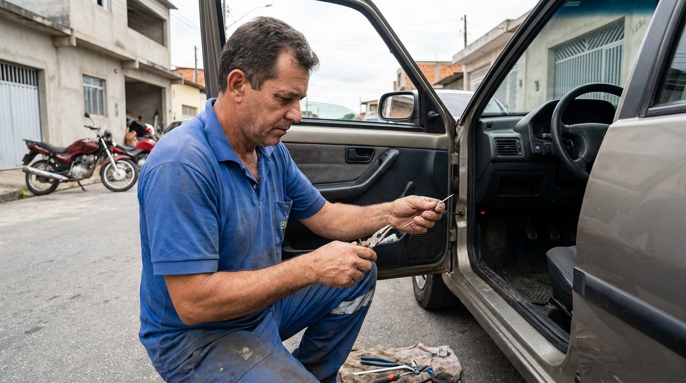 Extração em Cadeado no Popular, Cuiabá‑MT