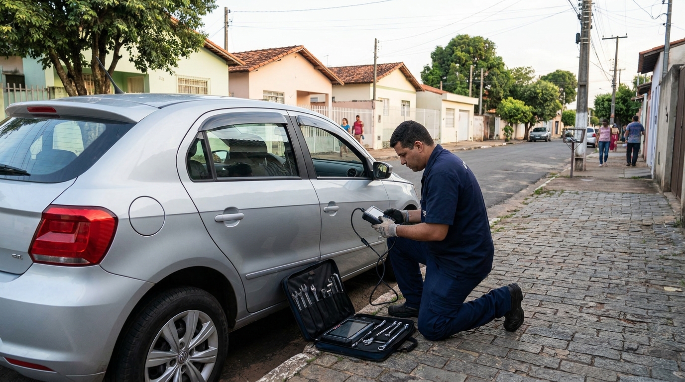 Programação de Chave Codificada em Santa Rosa, Cuiabá‑MT