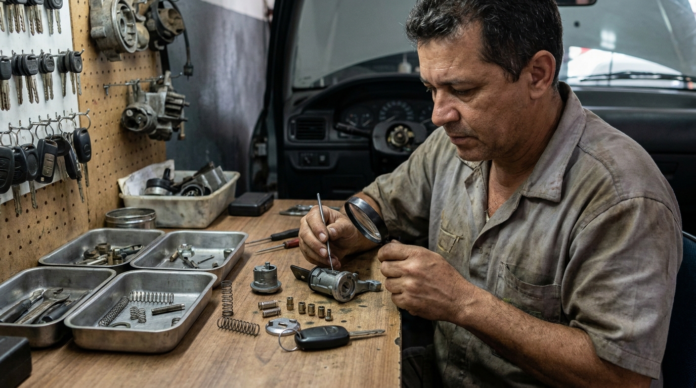 Reparo de Fechadura Automotiva na Cidade Verde, Cuiabá‑MT