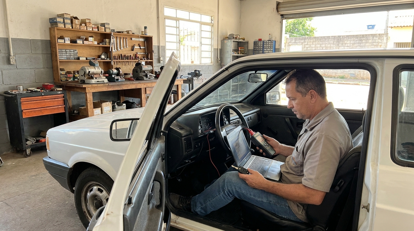 Reparo de Sistema Antifurto no Araés, Cuiabá‑MT