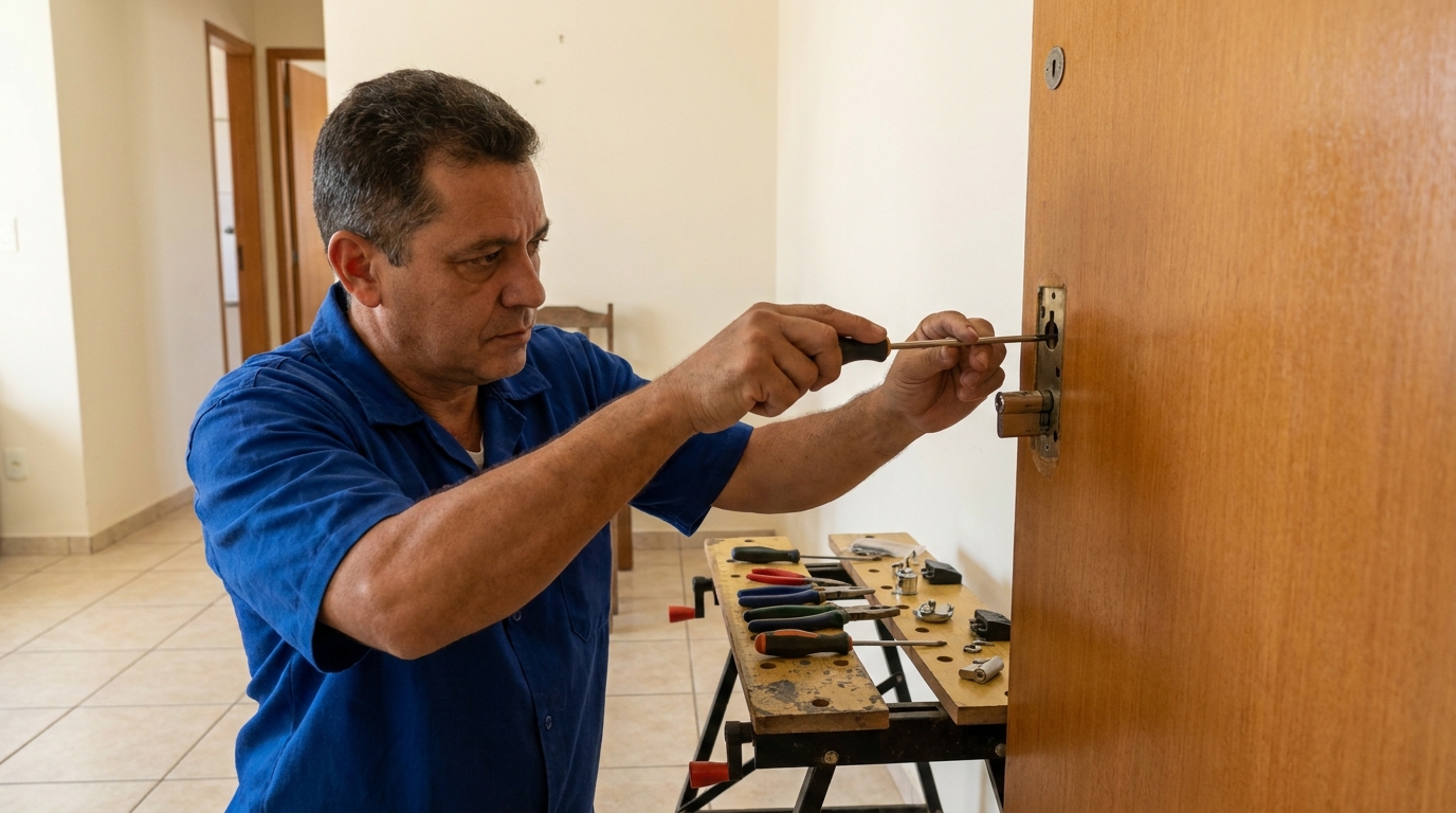 Troca de Segredo Residencial perto de mim